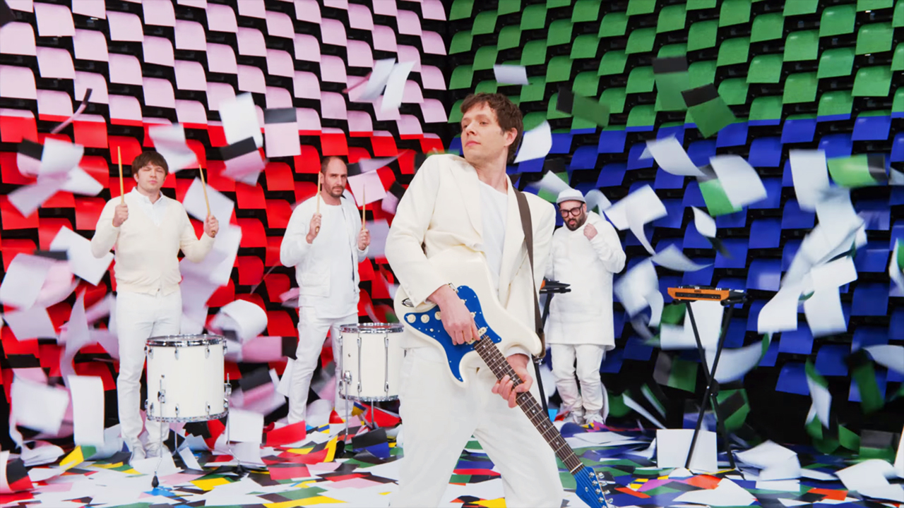 Ok go перевод. Ok go Obsession. Okgo Production Studio. Ok Band "latest Reports". Paper Music Video.